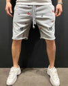 Relaxed Fit Men's Fitness Joggers Shorts Summer Style