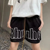 Elevate Your Summer Wardrobe: Men's Trendy Letter Print Streetwear