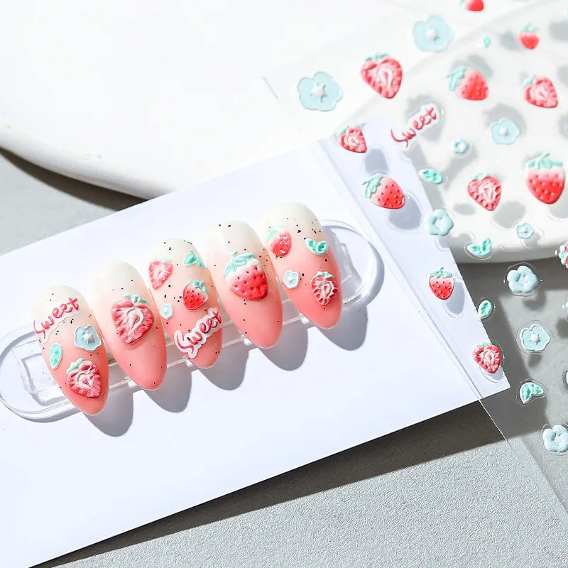 Metallic Bronzing Butterfly Nail Art Decals For Diy Manicures