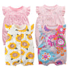 2024 Baby Rompers Baby Girls Clothing Cotton Clothes Infant Jumpsuits Short Sleeve