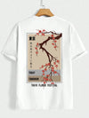 Today Tomorrow Tokyo Flower Festival T Shirt Men Fashion O-Neck