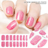 UV Semi-Cured Gel Nail Wraps Stickers Strips French Long Lasting