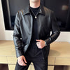 Winter Outdoor Sports Leather Jacket