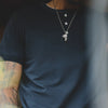 Soft and Breathable Maden Cotton Men's Henry T-Shirts for Summer Comfort