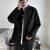 Uniform Fleece-lined Jacket For High School Middle School Loose
