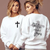 Women Christian Sweatshirt Power in Jesus Pullover
