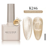 Cat Eye Gel Nail Polish With Magnet Soak off UV Holographic