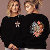 Women’s Leopard Print Football Sweatshirt