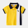 Polo Shirt Short Sleeve Kids Polos Tshirt Toddler Boy Girl Clothes