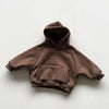 2024 Winter Fleece Hoodies Baby Boys Casual Loose