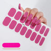 UV Semi-Cured Gel Nail Wraps Stickers Strips French Long Lasting