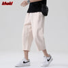 Summer Casual Short Pants Mens Cotton and Linen
