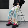 Y2K Baggy Jeans Men's Wide-Leg Cargo Denim Pants