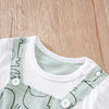 Summer Boys And Girls Cute Cartoon Strap Elephant Print Cotton Comfortable