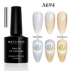 Cat Eye Gel Nail Polish With Magnet Soak off UV Holographic