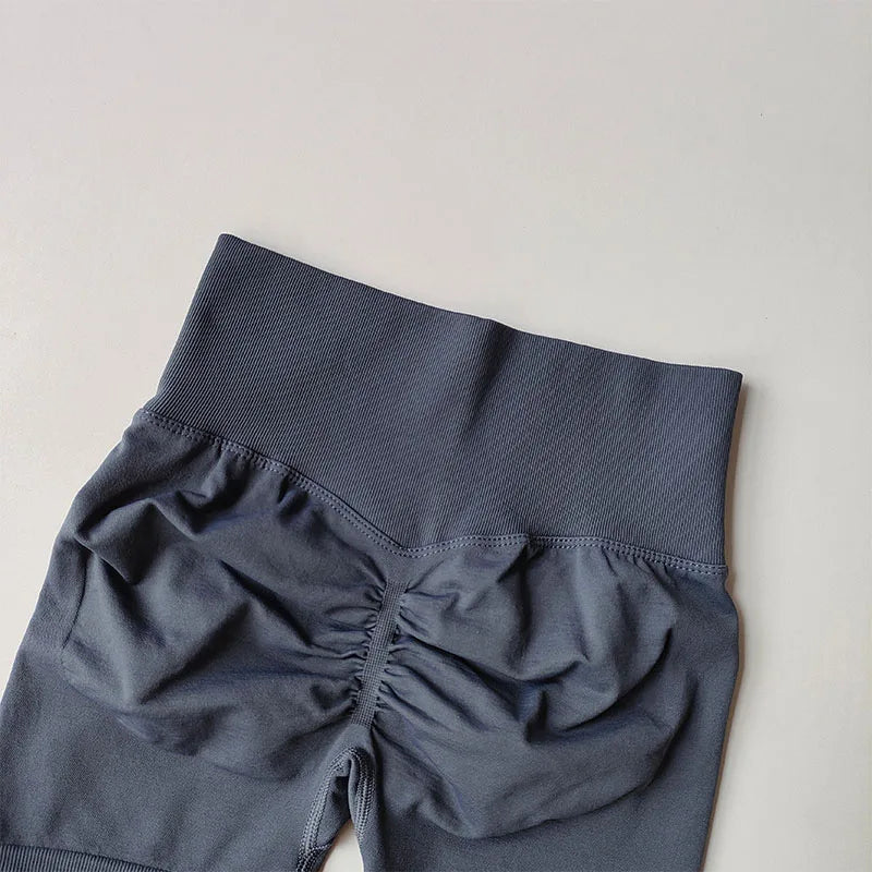 Peach Hip Lifting Sports Shorts Women High Waist and Tightening Slimming