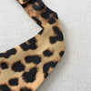 Sleeveless V-NeckHalter Leopard Print Mini Dress