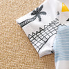 Boy Romper Summer Short sleeves Animal Print Cotton Comfortable Clothing Infant