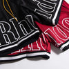 mesh material, breathable, sweat-wicking, quick-drying, loose fitness sports basketball pants