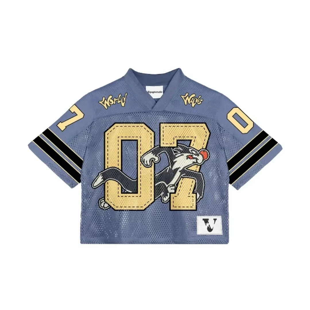 Men's Retro Y2K Oversized Tshirt Hip Hop Streetwear Top