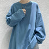 Hip Hop Baggy T-shirt For Men Long Sleeve Fashion Brand Cotton