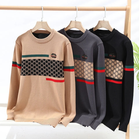 2023 New Winter Sweater for Men: Thick Warm Knitwear