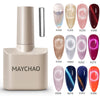Cat Eye Gel Nail Polish With Magnet Soak off UV Holographic