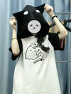 Y2k Harajuku Kawaii T Shirts Frauen Süße Weiche Mädchen Katze Ohr 2024