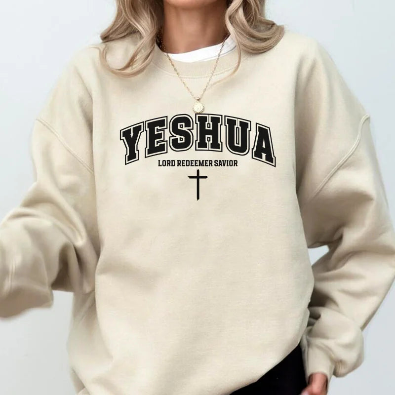 Vintage Yeshua Sweatshirt Christian Religious