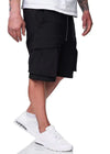 Men‘s Multi-Pocket Utility Shorts-Spacious Cargo Pockets Durable and Comfortable