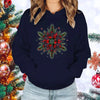 Autumn Winter Sweatshirts Christmas Snowflakes