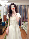 Luxury White Long Dress for Women