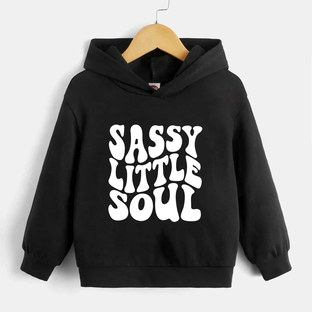 Retro Neutral Boho Funny Sassy Toddler Sweatshirt