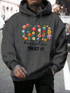 God Trust It Prints Men Fashion Casual Hoodies