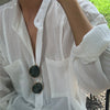 Long Sleeve Linen Shirt Popular Leisure Linen Shirt, Travel & Outdoor Wear