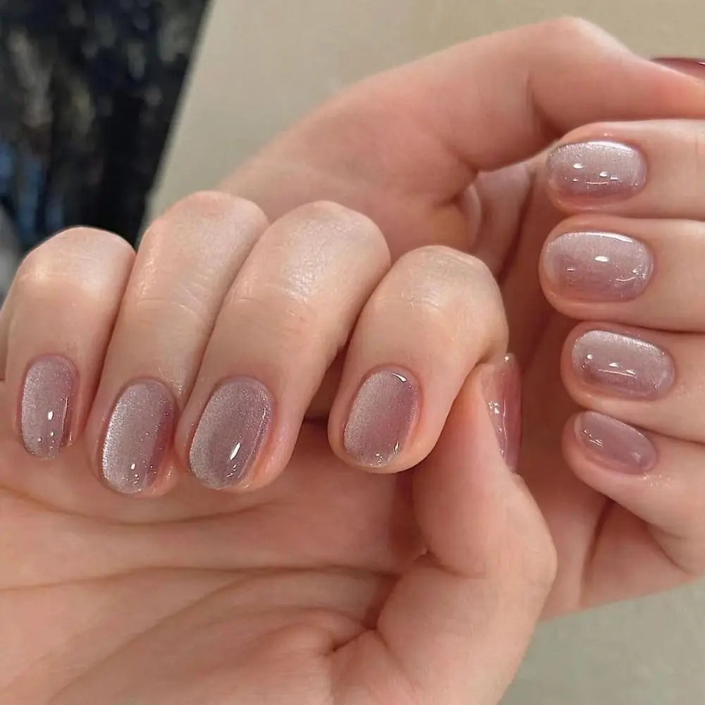Soft Glitter Nails