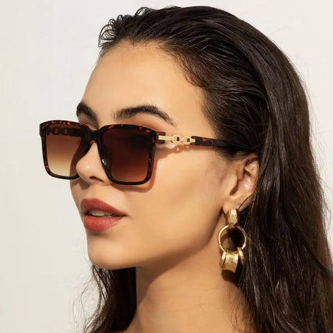 Cycling Fashion Sunglasses Square Style Sun Glasses Accessories Gradient Lens Anti-UV400