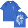 Jesus Lion of Judah Print T-shirt