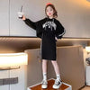 Spring & Autumn Outfits for Girls Hoodies + Skirts