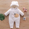 Autumn and Winter New Baby Plush Climbing Clothes