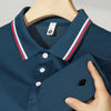 Summer Men’s Polo Shirt Casual Business T-shirt