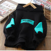 Autumn Children's Boyish Look Hooded Shirt