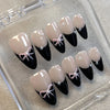 Chic Black and Pink Press-ons