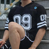Men tshirt Quick Dry Breathable T-shirts men Soccer Shirt sports Loose Bodybuildi