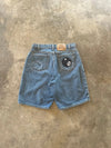 Street Fashion Embroidered Pattern Denim Shorts 2024
