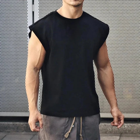 Men TankTop Summer Vest Gym Muscle Body Building Streetwear sleeveless