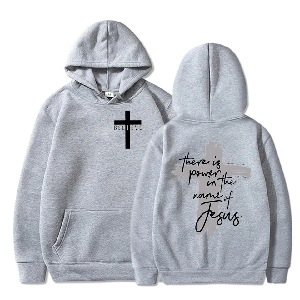 Christian Faith Hoodie Power in the Name of Jesus