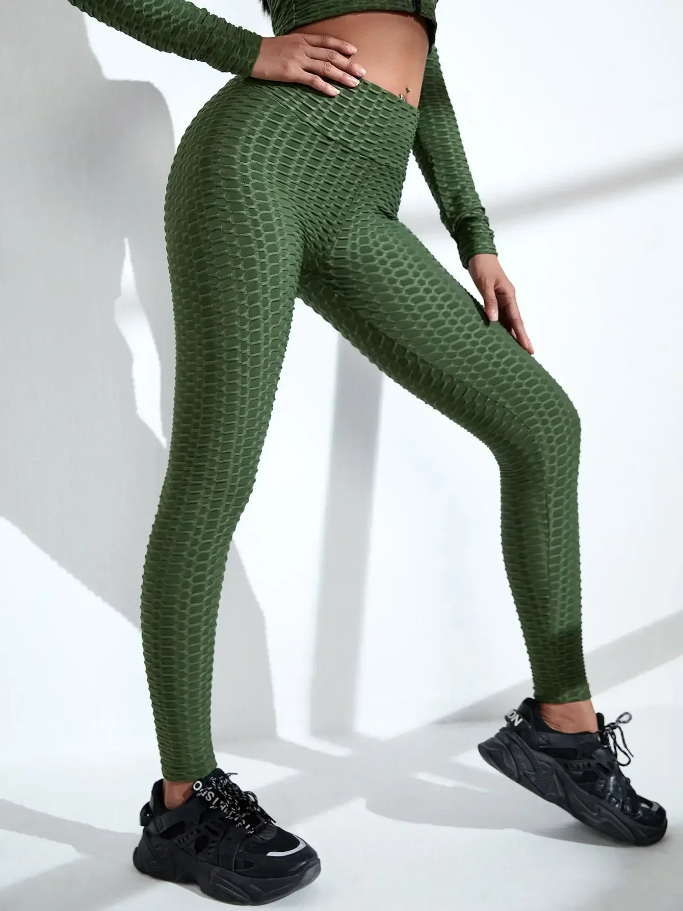 Women's Bubble Lifting Legging Pants Women
