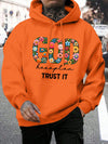 God Trust It Prints Men Fashion Casual Hoodies