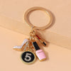 Cute Simulation Mini Higheel Handbag Keychain Lipstick Key Ring